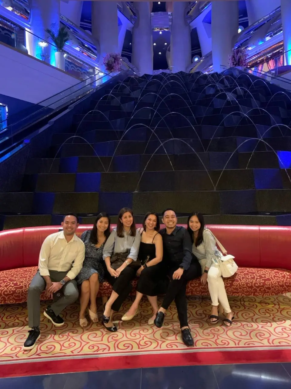 Socials at Burj Al Arab with our President Ms Soliven - Oct 2022