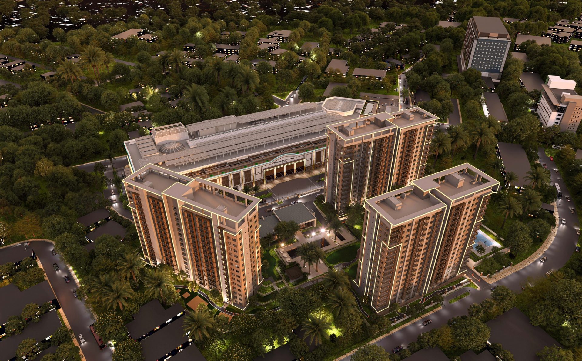 Rockwell at Nepo Center residential towers