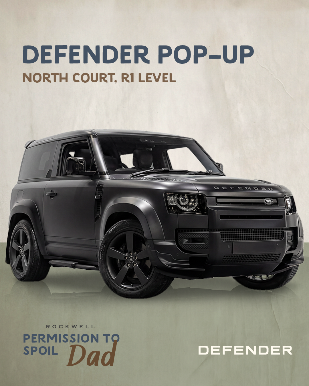 Explore the premier Land Rover Defender preview at the North Court